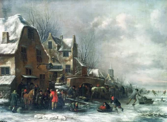 Eine Winterlandschaft